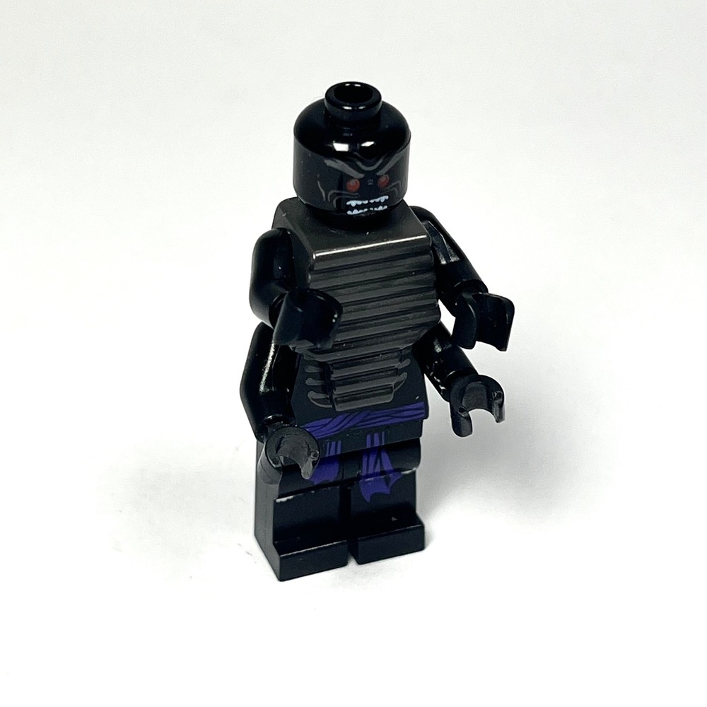 LEGO Ninjago Lord Garmadon Minifigure 4 Arms Ribs Torso Purple Belt Armor njo042